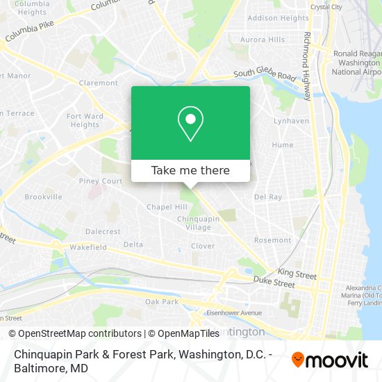 Mapa de Chinquapin Park & Forest Park