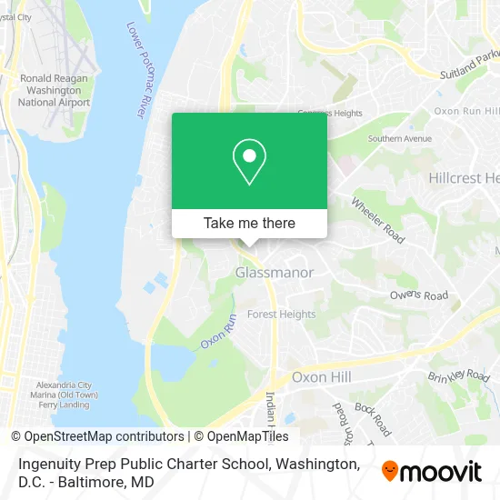 Ingenuity Prep Public Charter School map