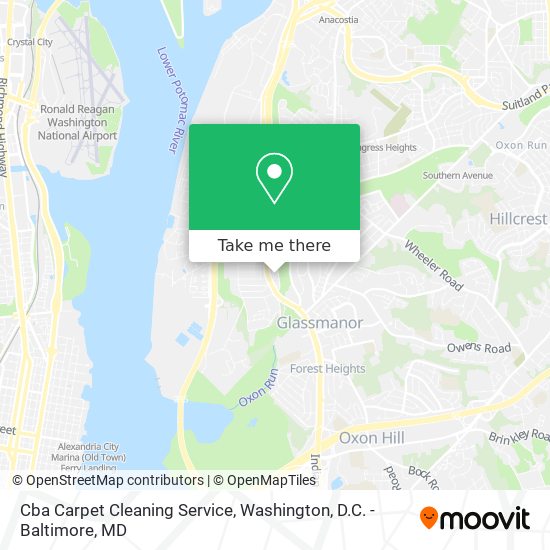 Cba Carpet Cleaning Service map