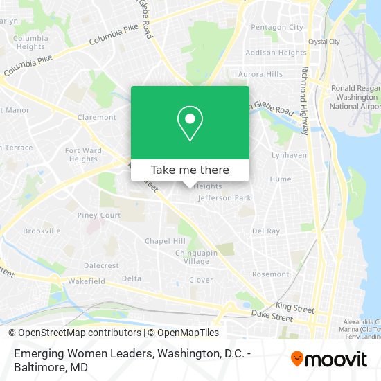 Emerging Women Leaders map