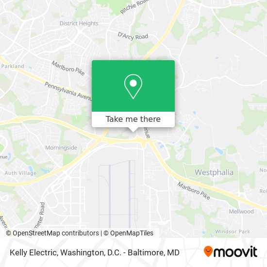 Kelly Electric map