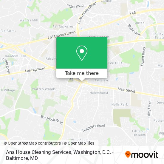 Mapa de Ana House Cleaning Services