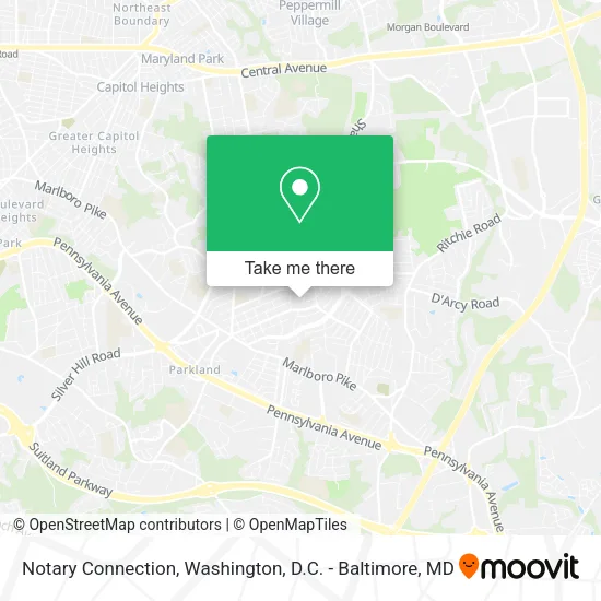 Notary Connection map