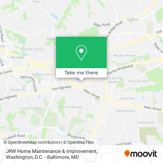 JRW Home Maintenance & Improvement map