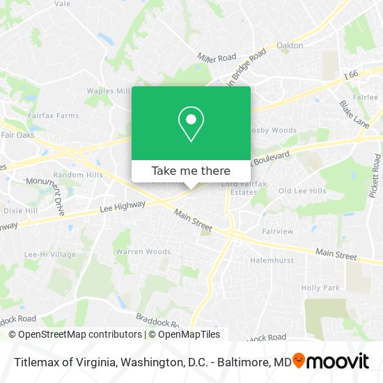 Mapa de Titlemax of Virginia