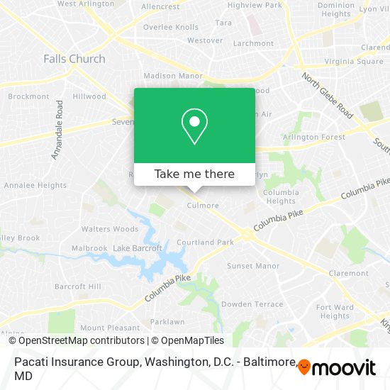 Mapa de Pacati Insurance Group