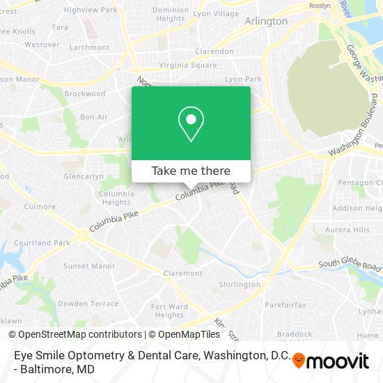 Mapa de Eye Smile Optometry & Dental Care
