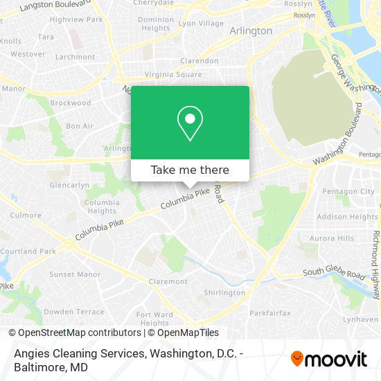 Mapa de Angies Cleaning Services