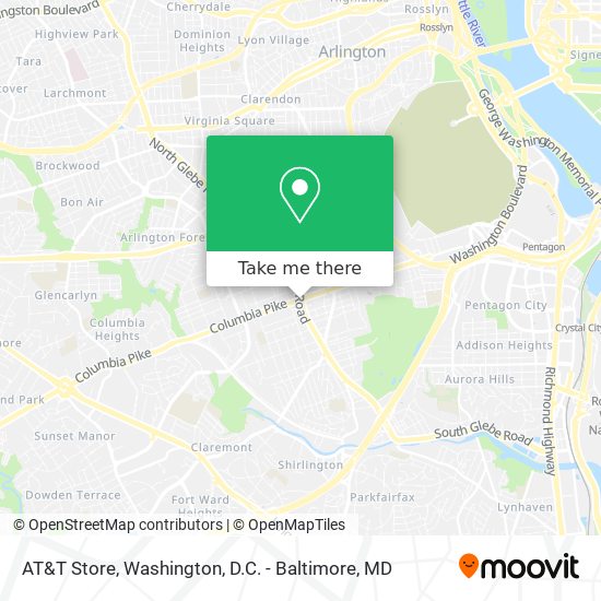 AT&T Store map