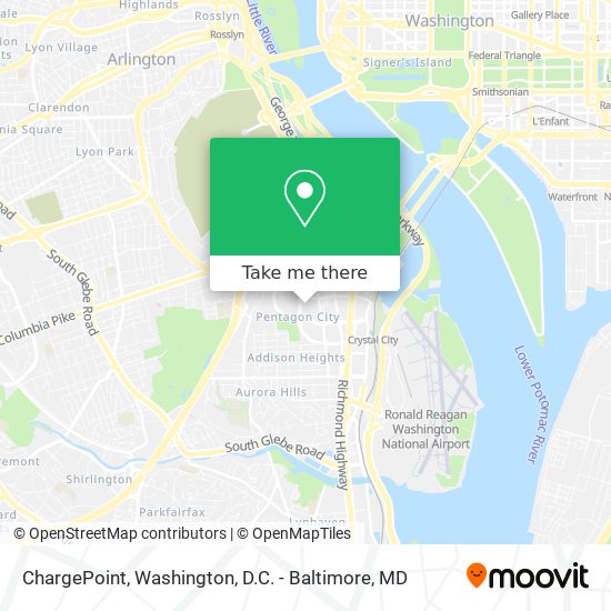 ChargePoint map