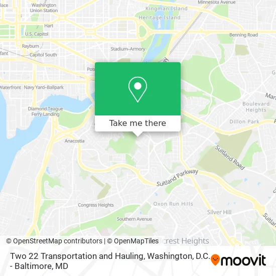 Two 22 Transportation and Hauling map