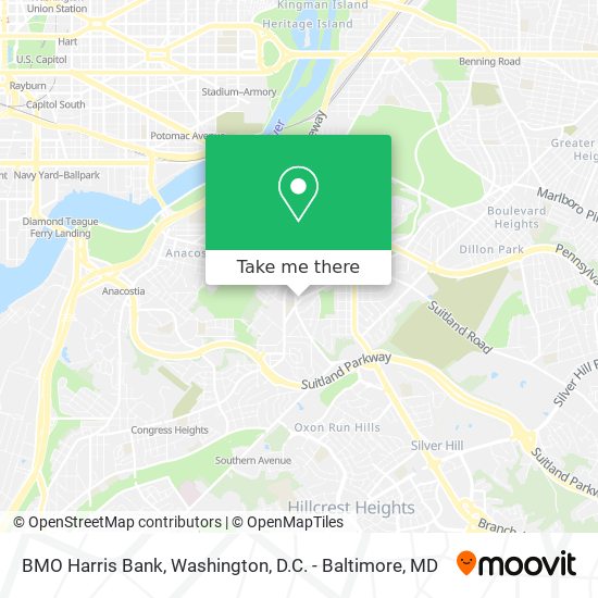 BMO Harris Bank map