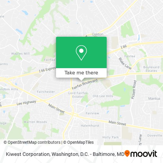 Kiwest Corporation map