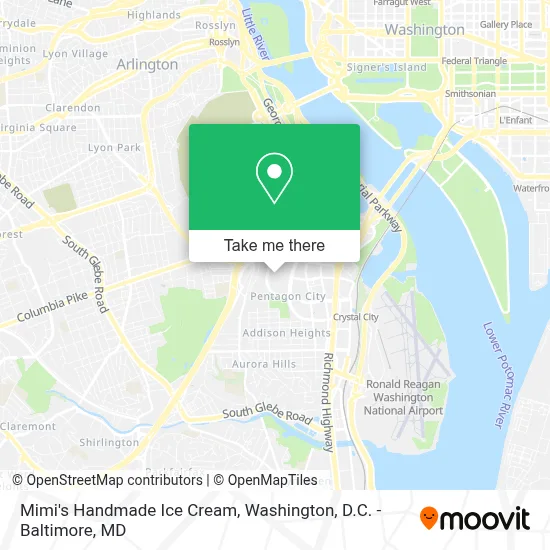 Mimi's Handmade Ice Cream map