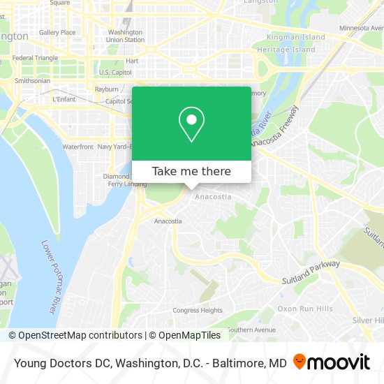 Mapa de Young Doctors DC