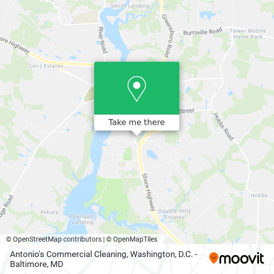 Mapa de Antonio's Commercial Cleaning
