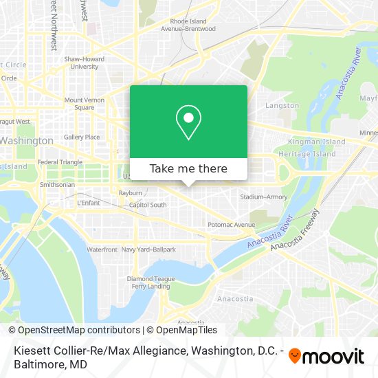 Kiesett Collier-Re / Max Allegiance map