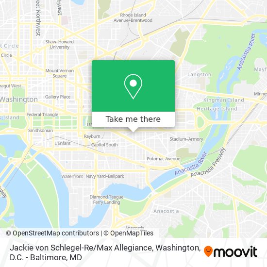 Mapa de Jackie von Schlegel-Re / Max Allegiance
