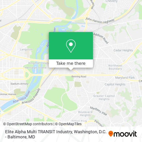 Elite Alpha Multi TRANSIT Industry map
