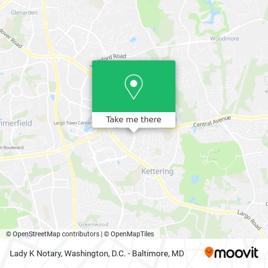 Lady K Notary map