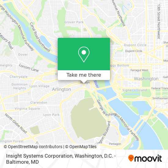 Insight Systems Corporation map