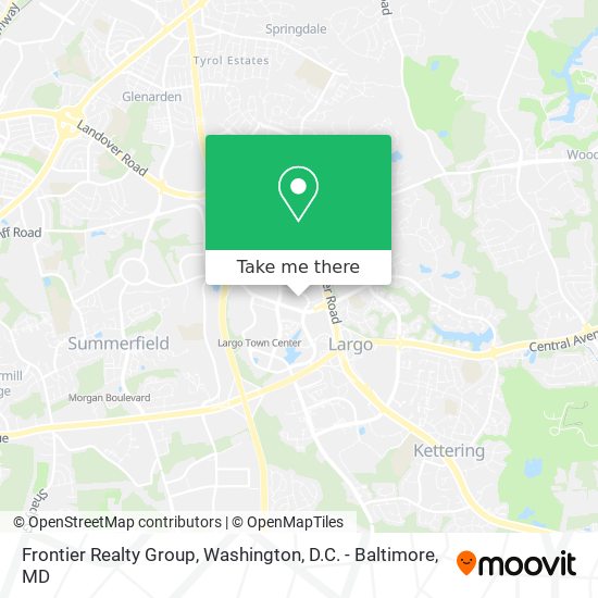 Frontier Realty Group map