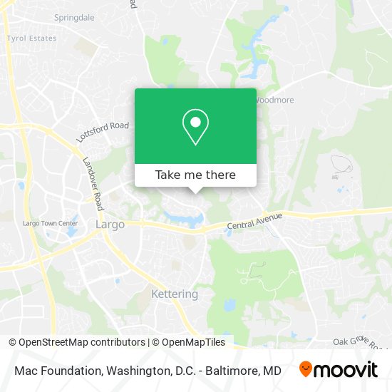 Mac Foundation map