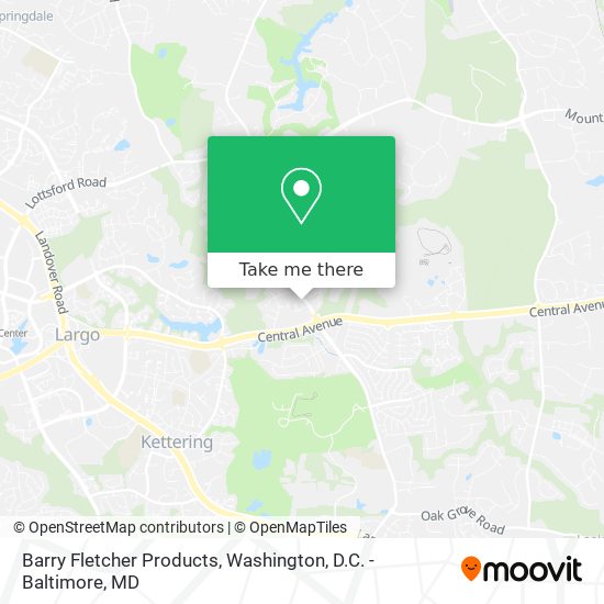 Barry Fletcher Products map