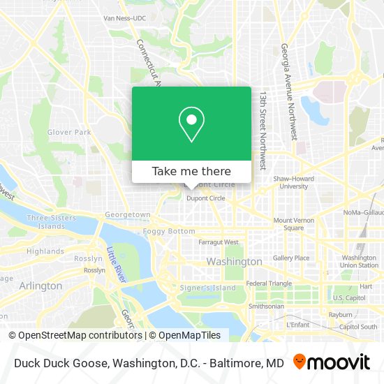 Mapa de Duck Duck Goose