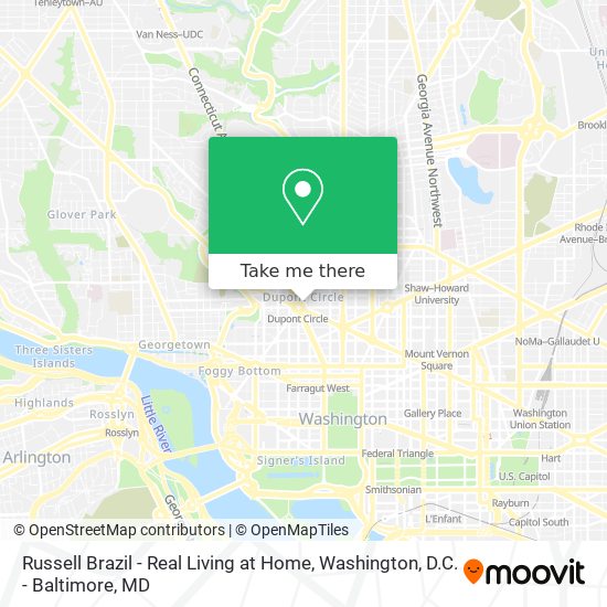 Russell Brazil - Real Living at Home map