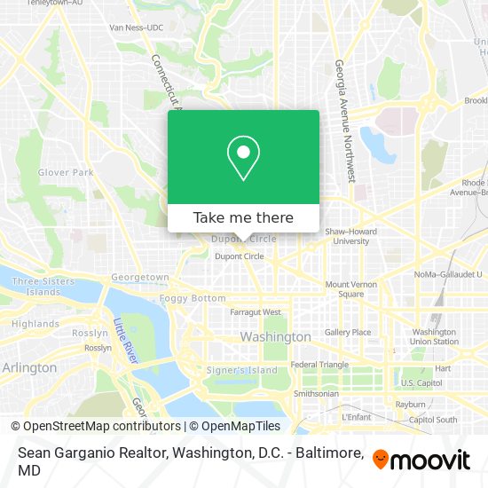 Sean Garganio Realtor map