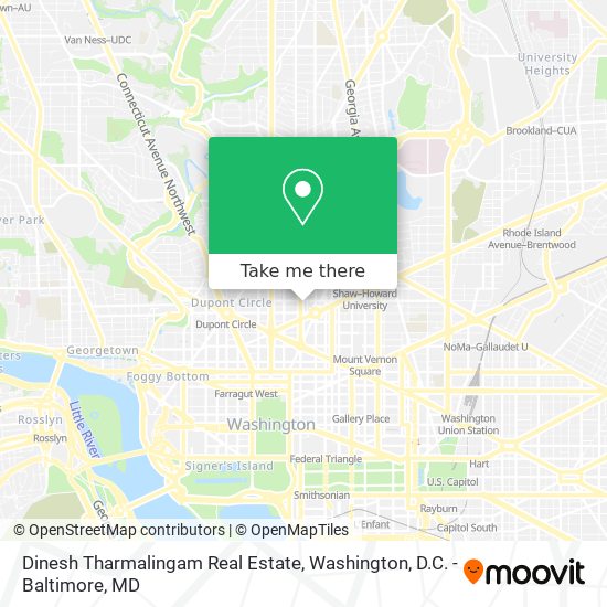 Dinesh Tharmalingam Real Estate map