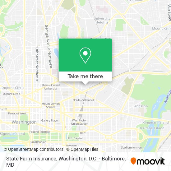 State Farm Insurance map