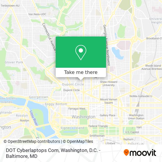DOT Cyberlaptops Com map