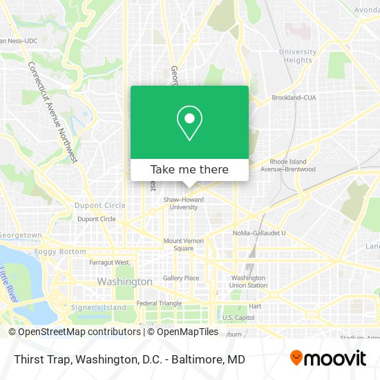 Mapa de Thirst Trap