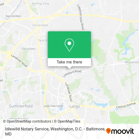 Idlewild Notary Service map