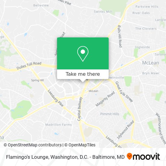 Mapa de Flamingo's Lounge