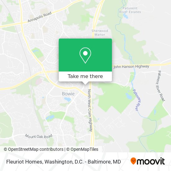 Fleuriot Homes map