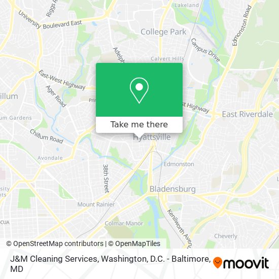 Mapa de J&M Cleaning Services