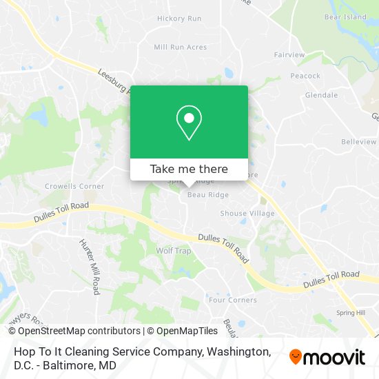 Hop To It Cleaning Service Company map