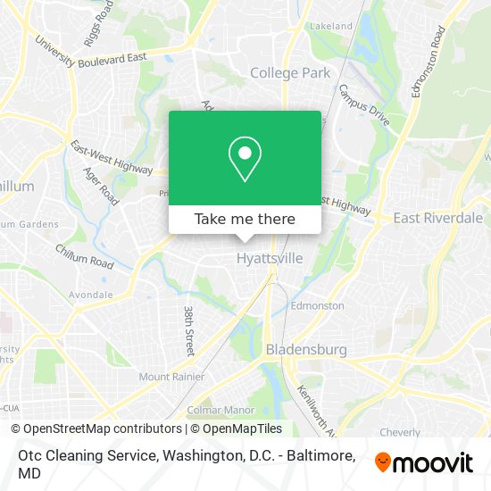 Otc Cleaning Service map