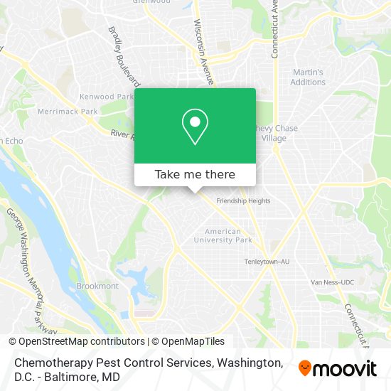 Mapa de Chemotherapy Pest Control Services