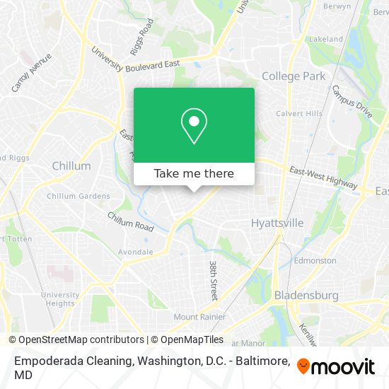 Empoderada Cleaning map