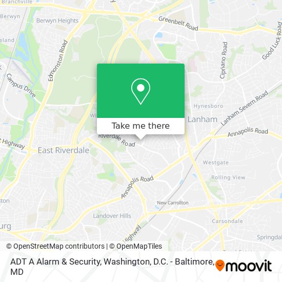 ADT A Alarm & Security map