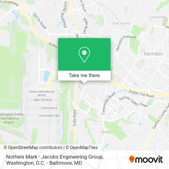 Mapa de Notheis Mark - Jacobs Engineering Group