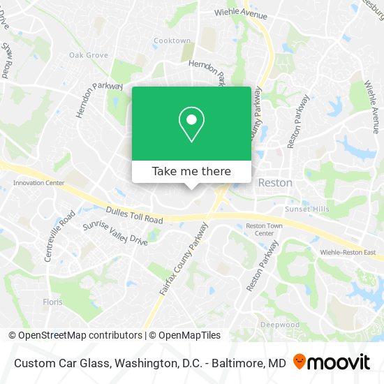 Custom Car Glass map