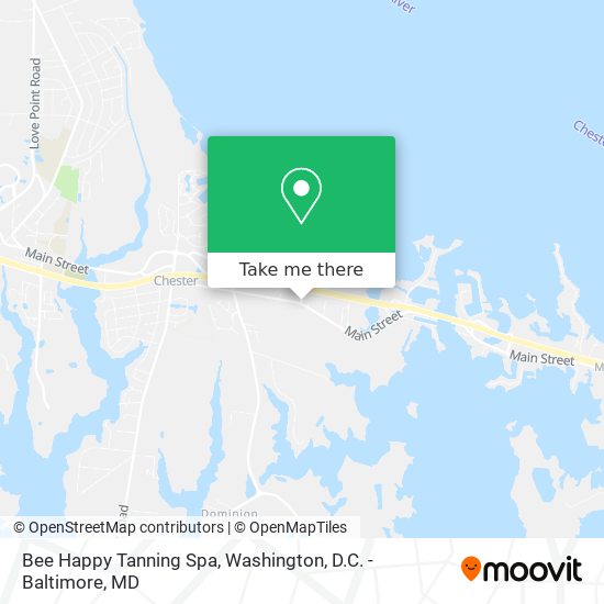 Bee Happy Tanning Spa map