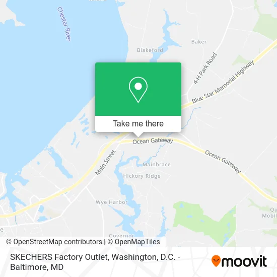 SKECHERS Factory Outlet map