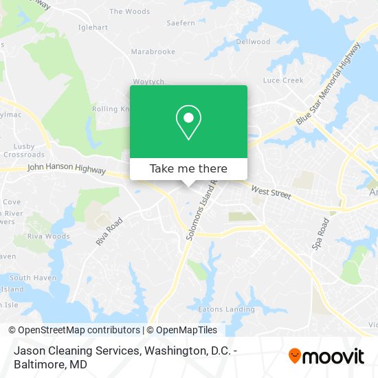 Mapa de Jason Cleaning Services
