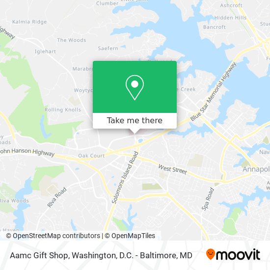 Aamc Gift Shop map